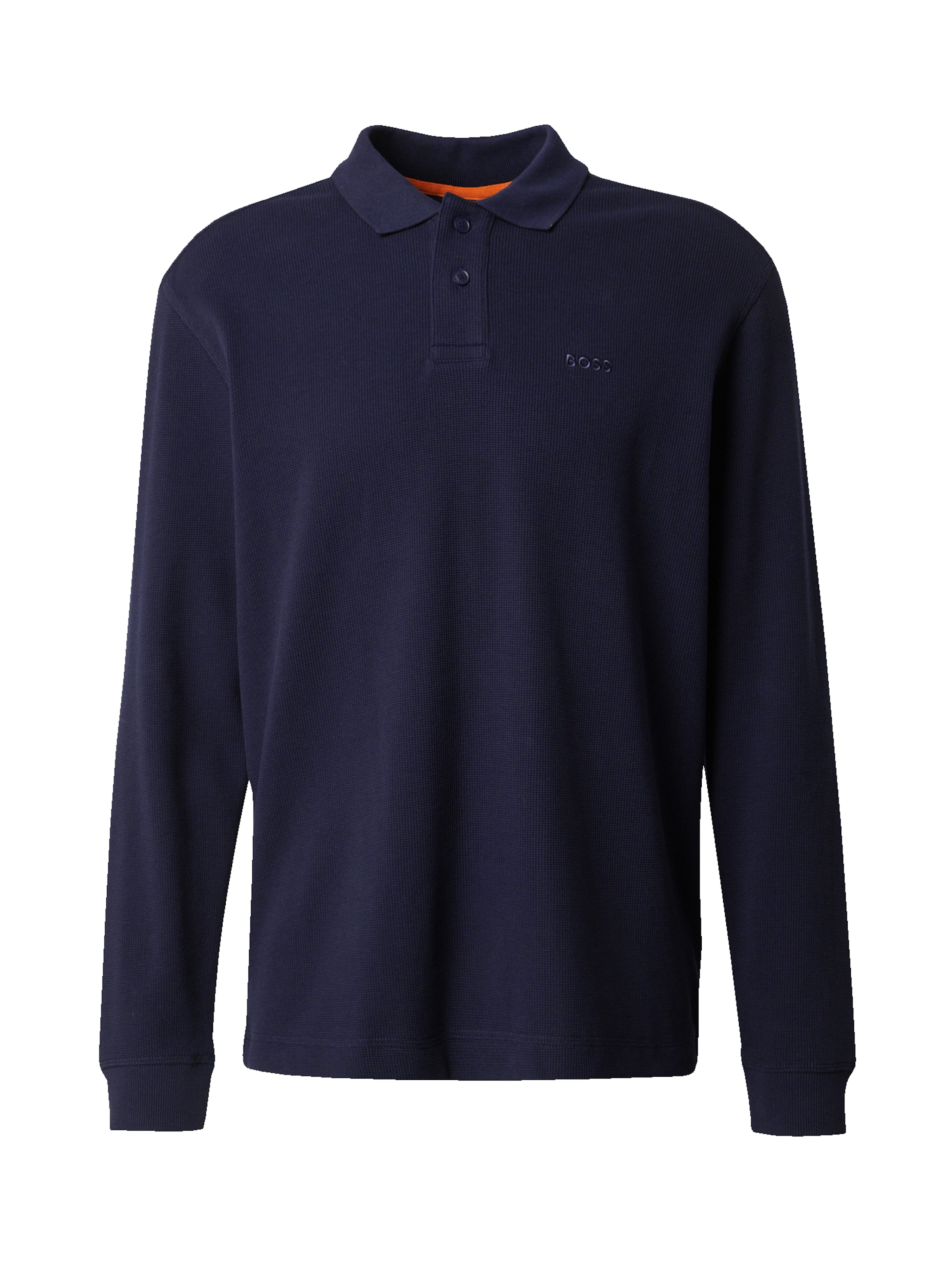 BOSS Shirt 'Petempestolong' in Blauw: voorkant