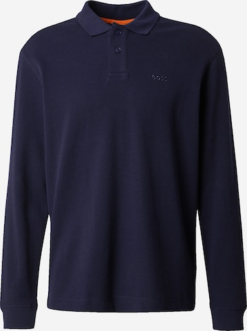 BOSS Poloshirt 'Petempestolong' in Blau: Vorderseite