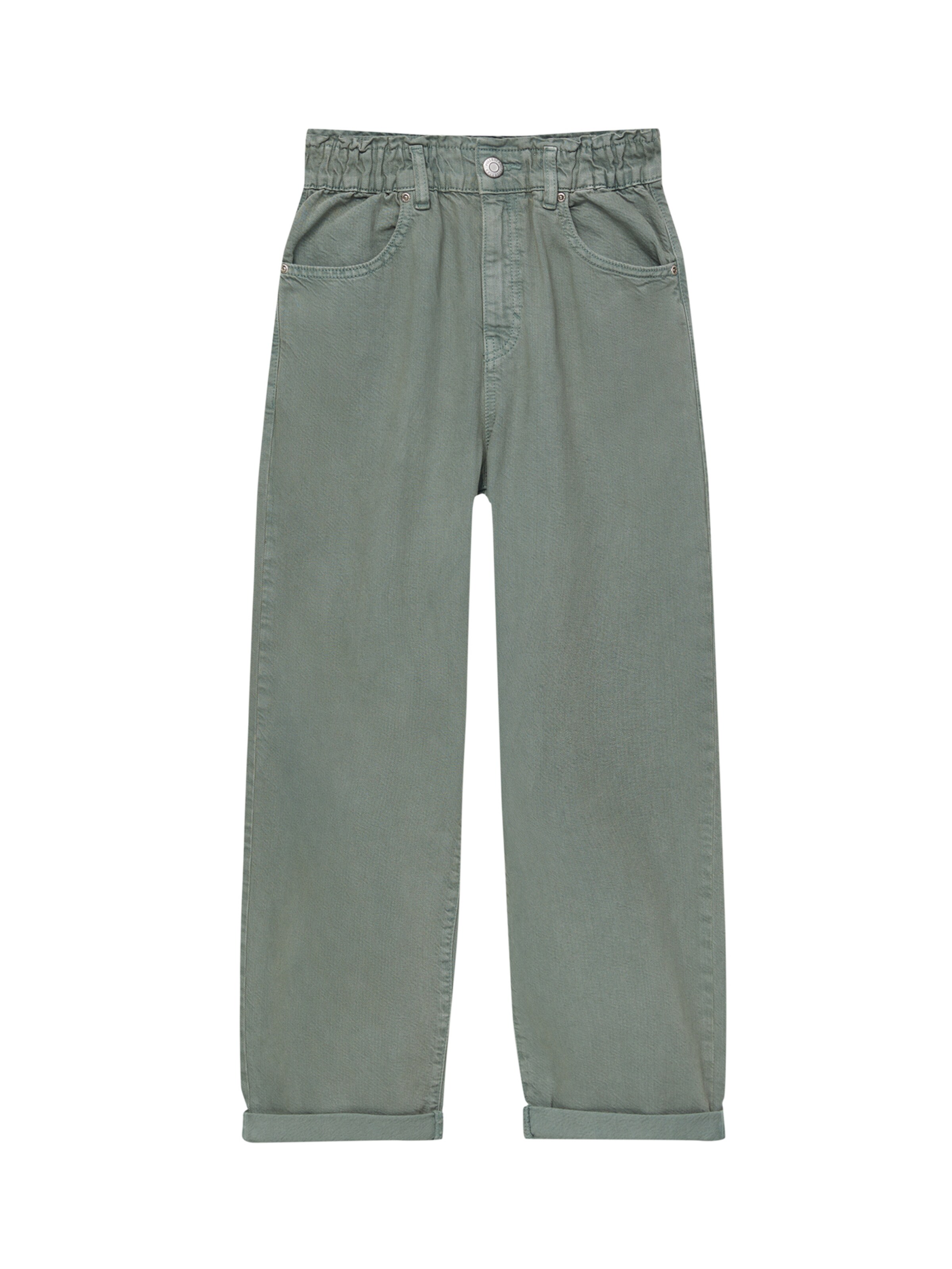 Pull&Bear Jeans in Grün: Vorderseite