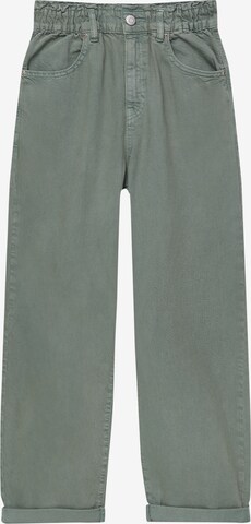 Pull&Bear Loosefit Jeans i grön: framsida
