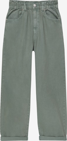 Pull&Bear Loosefit Jeans in Grün: predná strana