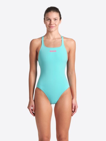 ARENA Swimsuit 'TEAM PRO SOLID' in Blue: front