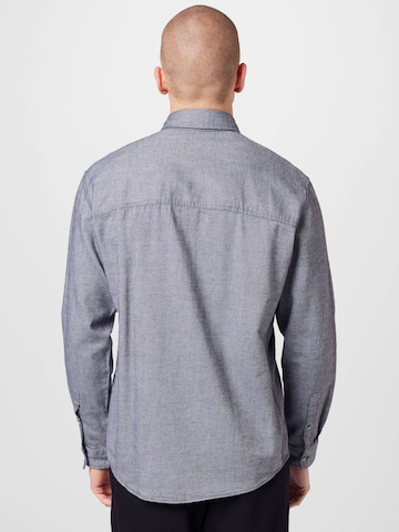 ESPRIT Comfort fit Button Up Shirt in Grey