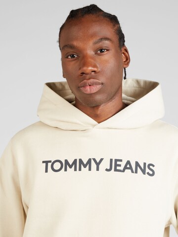 Tommy Jeans Bluzka sportowa w kolorze beżowy