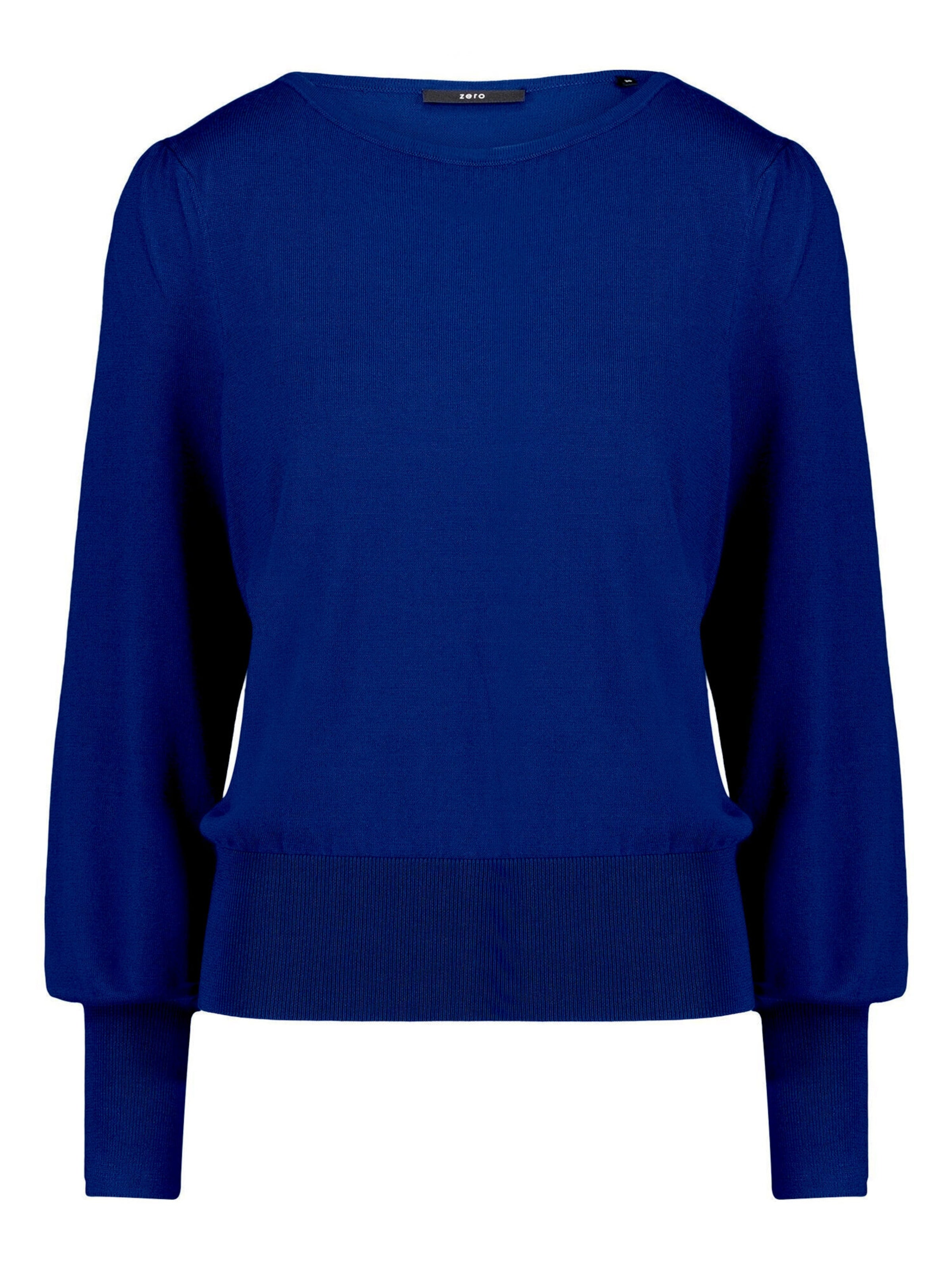Pullover di zero in blu: frontale