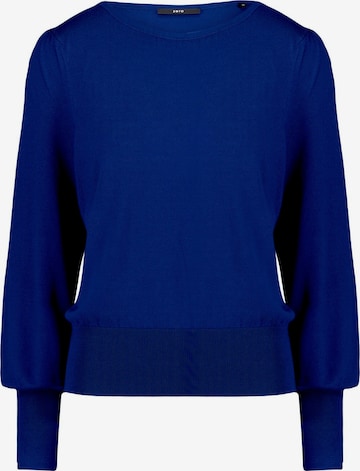 Pullover di zero in blu: frontale