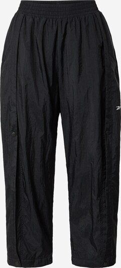 Reebok Pantalon de sport en noir / blanc, Vue avec produit