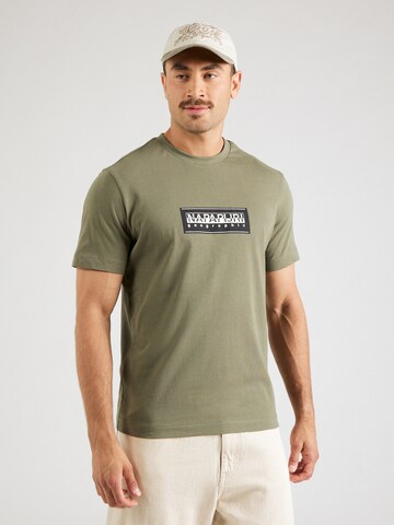 NAPAPIJRI Shirt in Green: front
