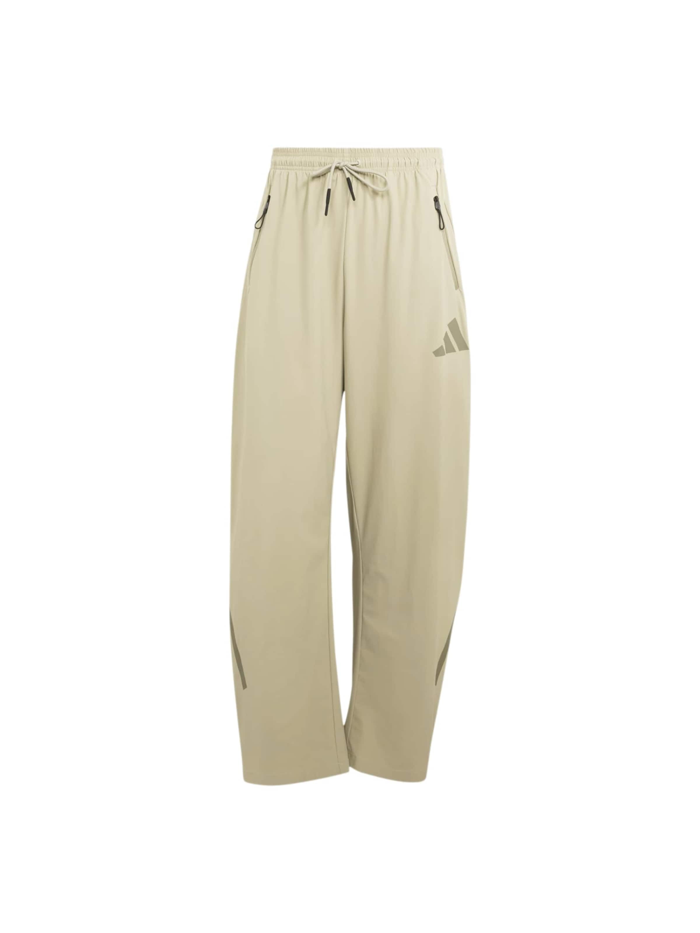 ADIDAS SPORTSWEAR Широкий Спортивные штаны 'Z.N.E.' в Зеленый: спереди