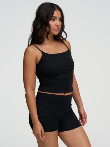 cfab (formerly creamy fabrics) Top 'Cami'‌‌‌‌‌‌‌‌ in Schwarz