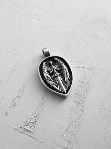 REYTEL Pendant 'ARCHANGEL MICHAEL' in Silver: front