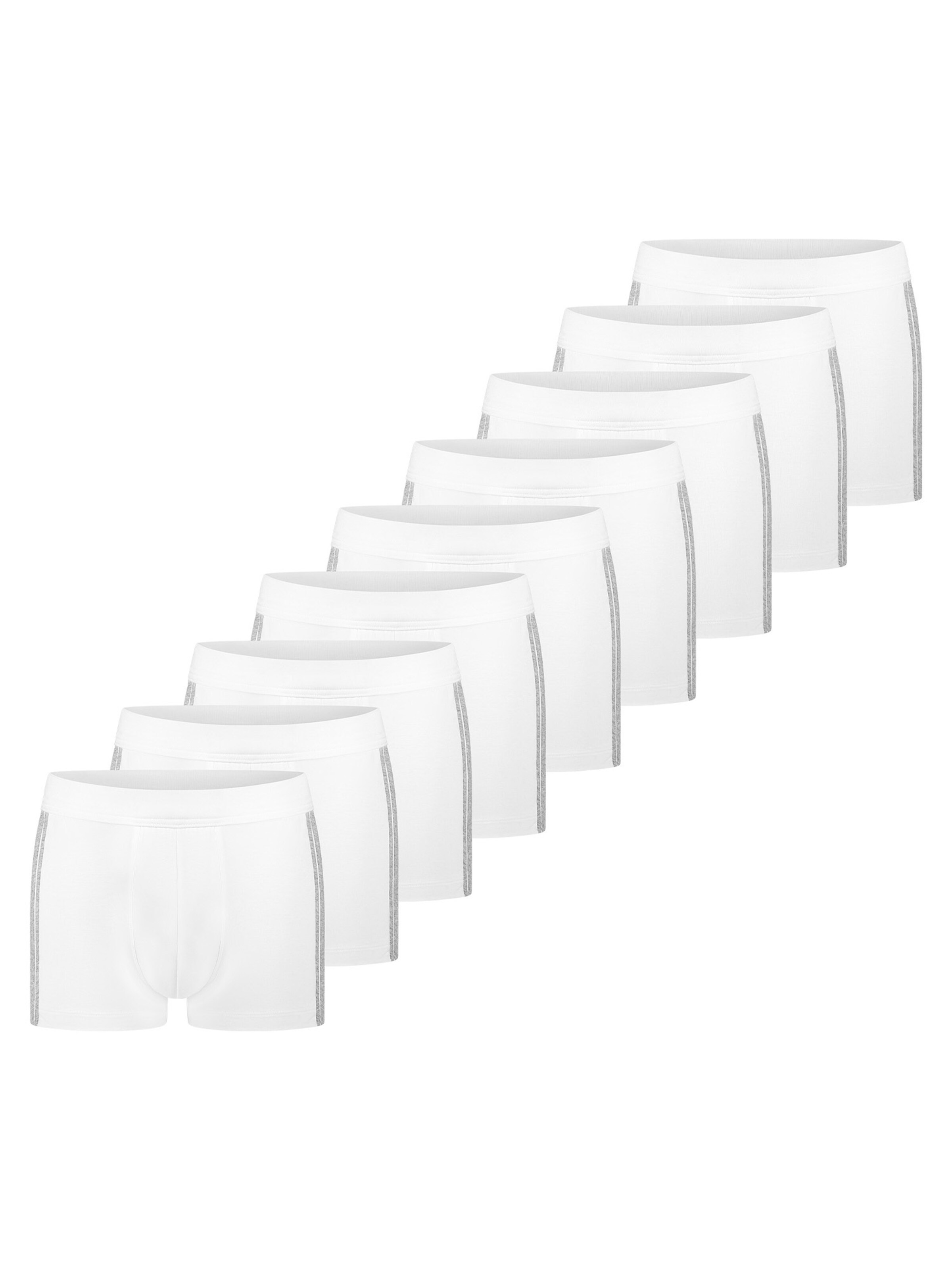 SCHIESSER Boxershorts '95/5 Stretch - Organic Cotton'‌‌‌‌‌‌‌‌ in Weiß: Vorderseite