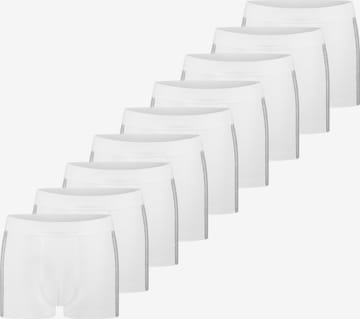SCHIESSER Boxershorts '95/5 Stretch - Organic Cotton' in Weiß: Vorderseite