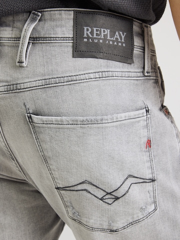 REPLAY Обычный Джинсы 'ANBASS' в Серый