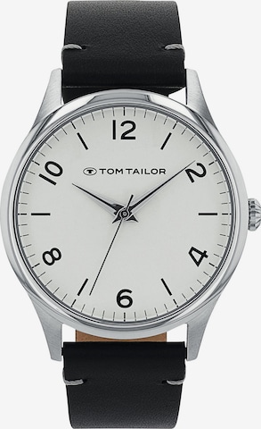 TOM TAILOR Analog Watch in Black: front