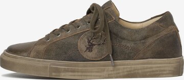 SPIETH & WENSKY Sneakers 'Baz' in Brown: front