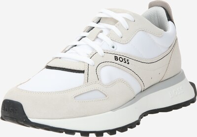 BOSS Sneaker low 'Jonah' i beige / sort / hvid, Produktvisning