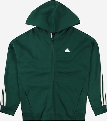 Giacca di felpa sportiva 'Future Icons' di ADIDAS SPORTSWEAR in verde: frontale
