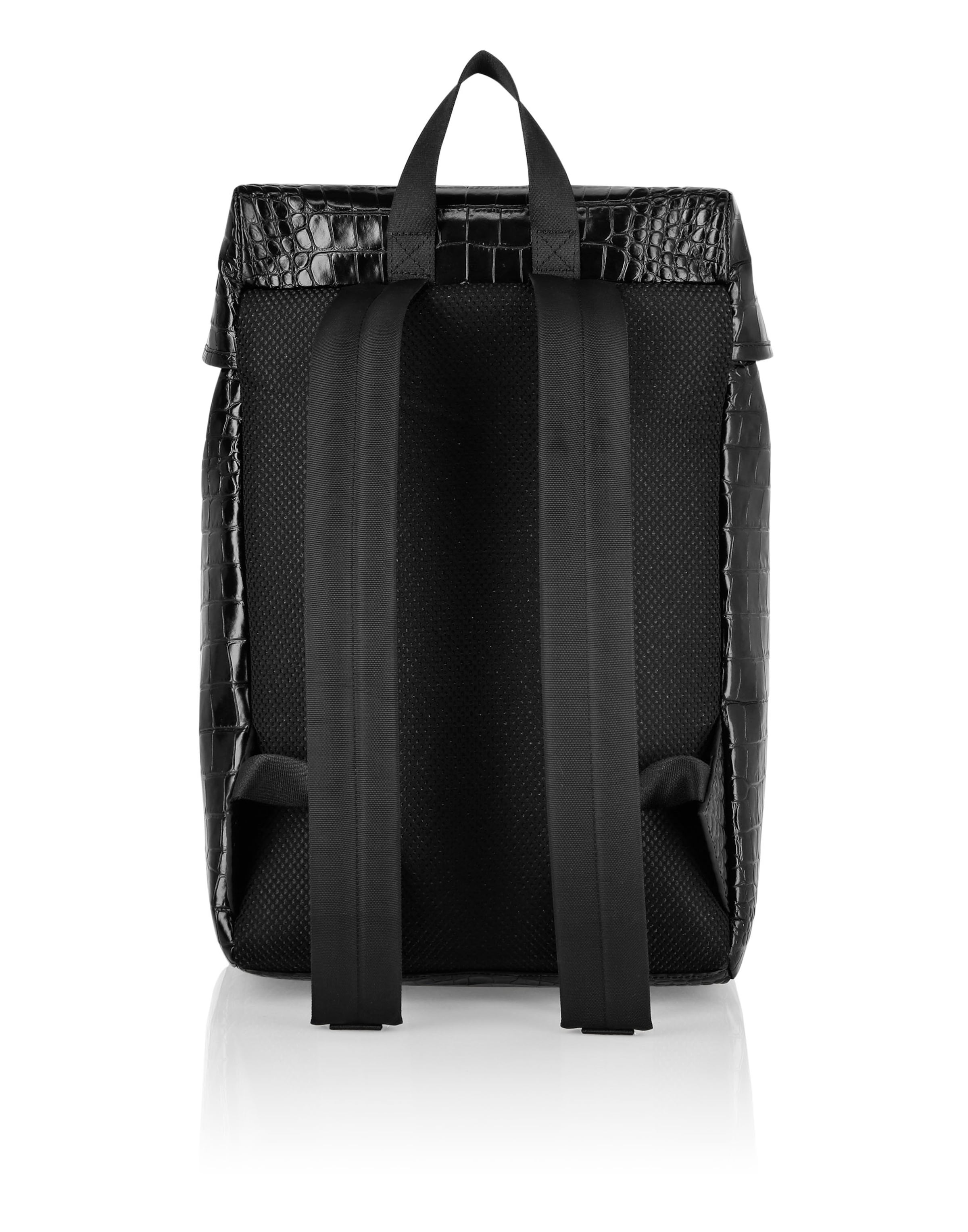 Philipp Plein Backpack 'Monogram' in Black