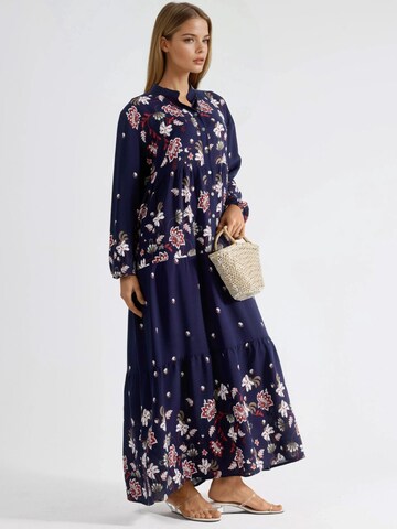 Robe-chemise Hiccup en bleu : devant