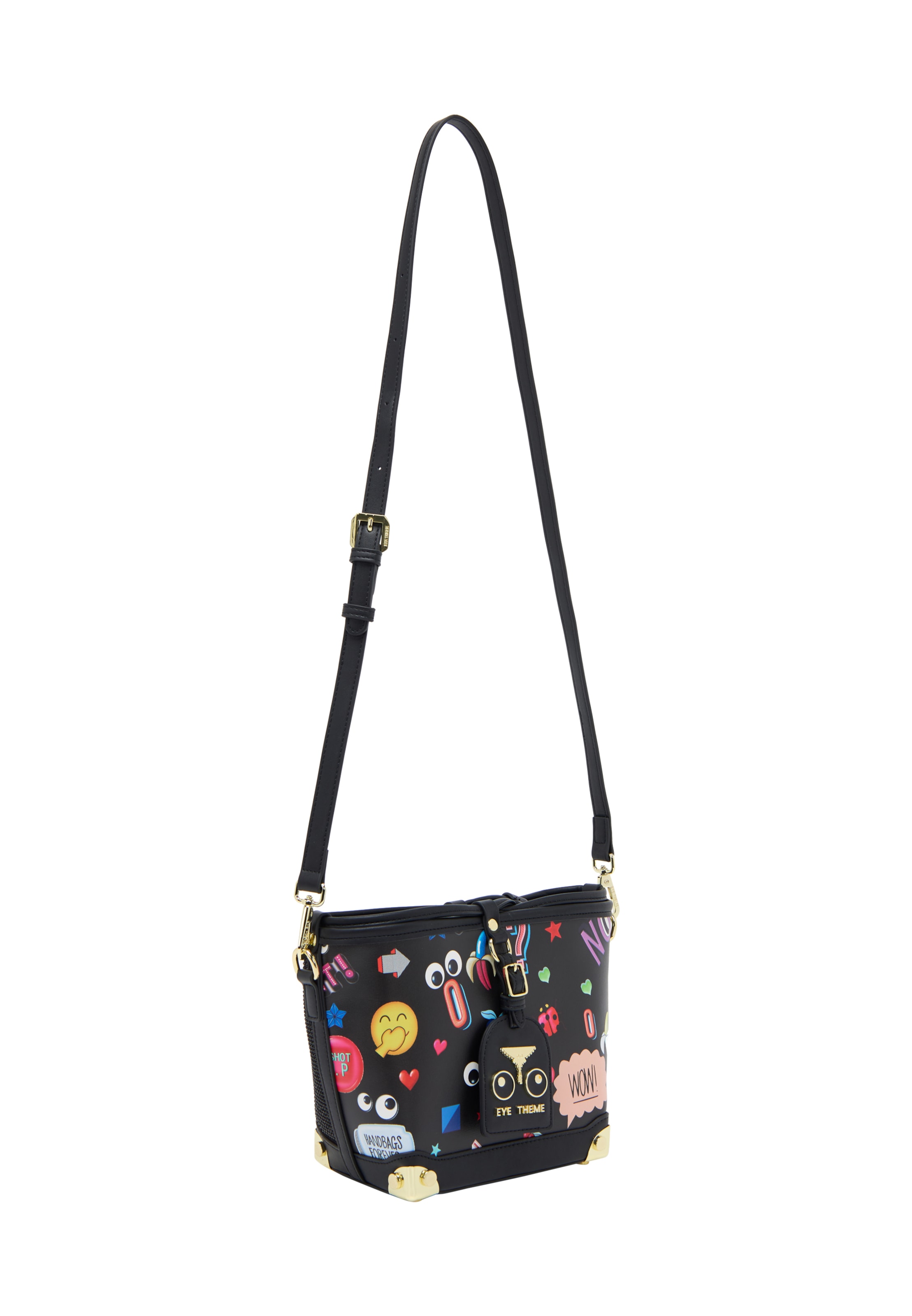 Sac bandoulière 'Pop Eyetheme' MYMO en noir