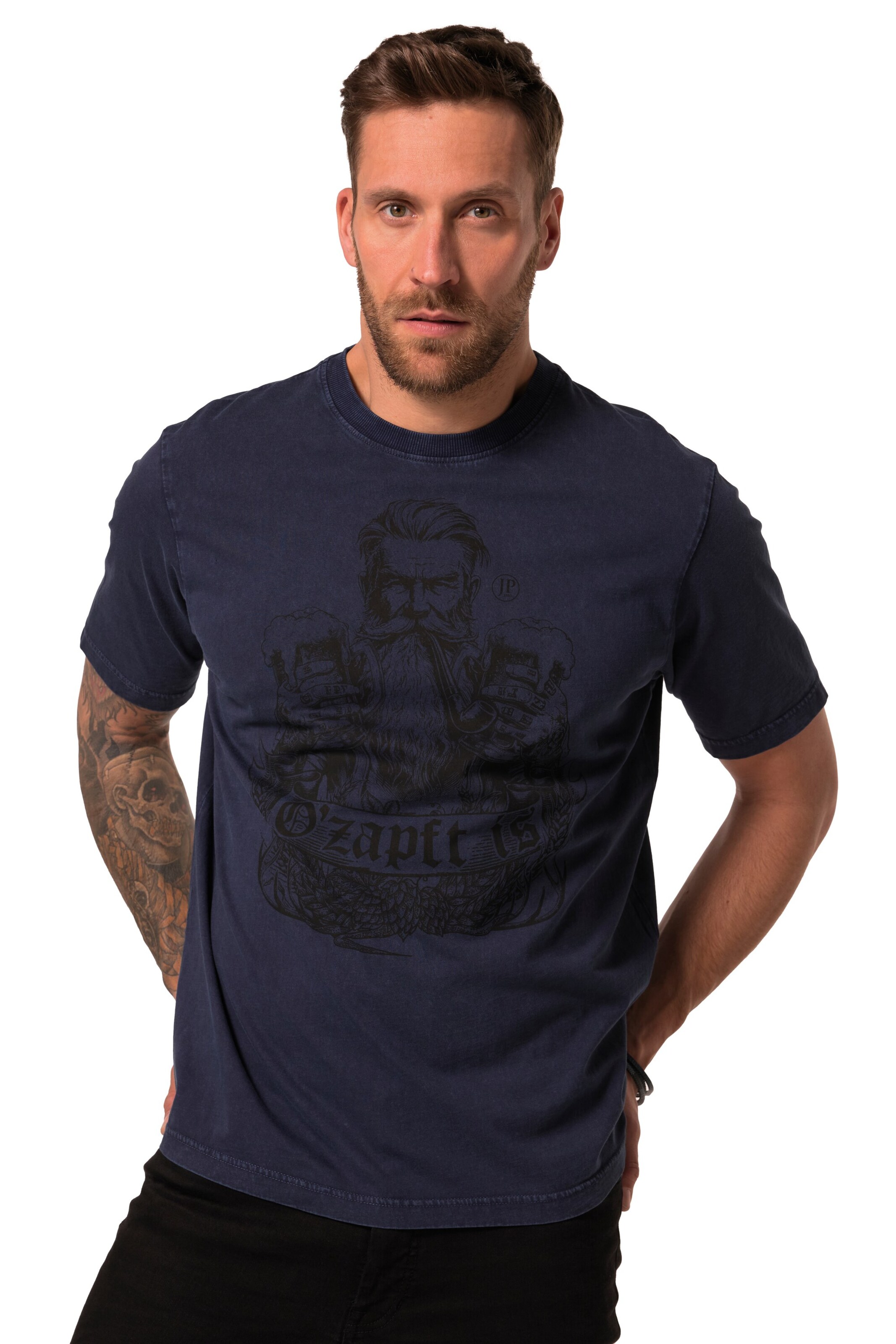 JP1880 Shirt in Blue: front