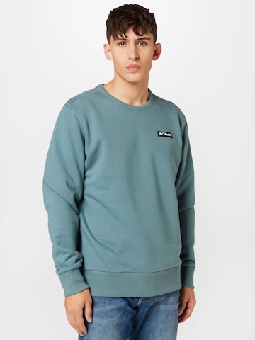 Sweat de sport 'Lodge' COLUMBIA en bleu : devant