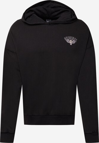 Gina Tricot Sweatshirt in Black: front