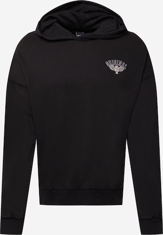 Gina Tricot Sweatshirt in Black: front