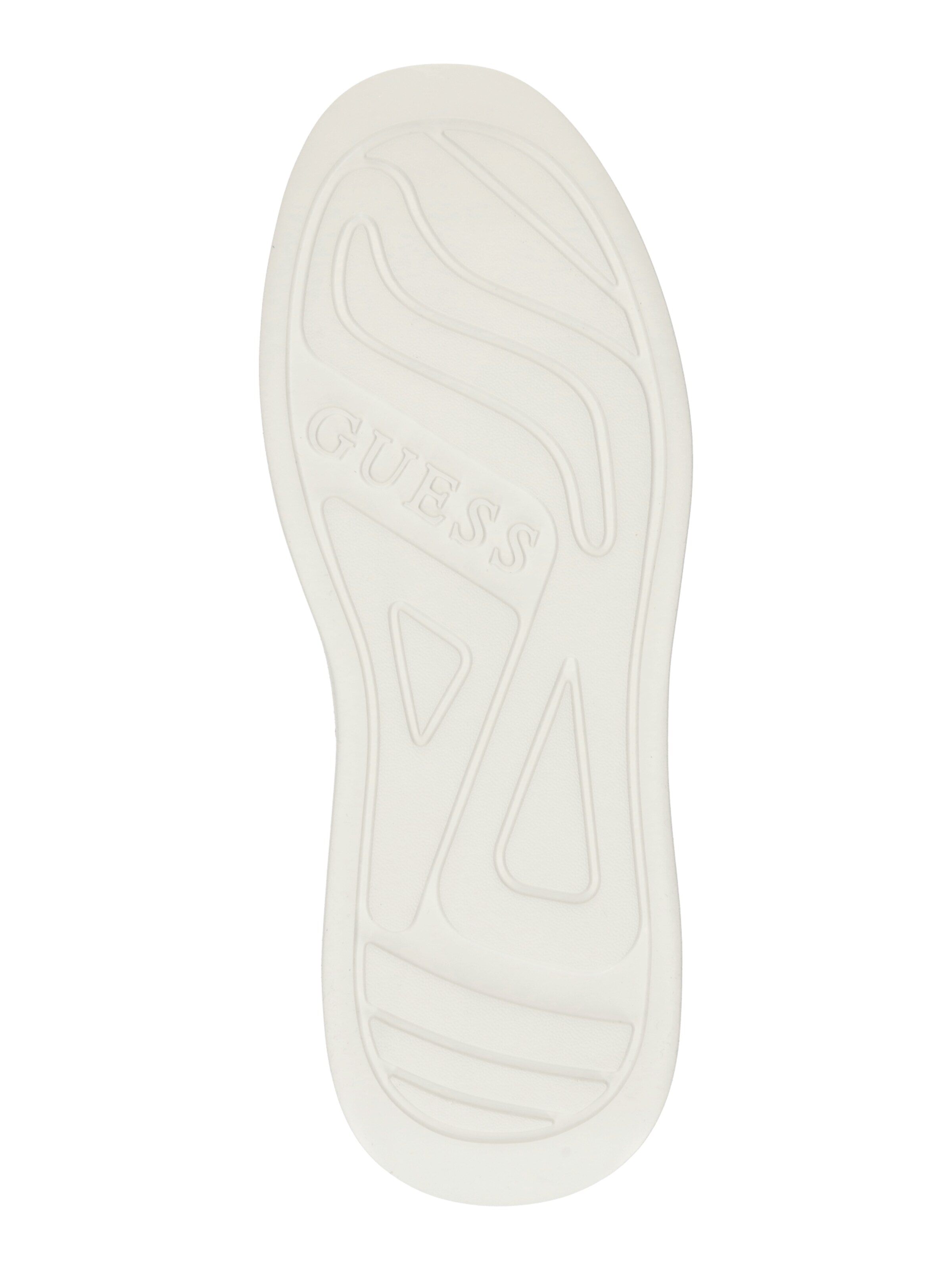 Baskets basses 'ELBA' GUESS en blanc