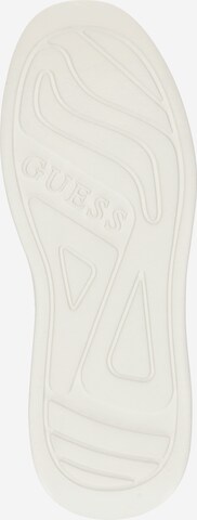 Baskets basses 'ELBA' GUESS en blanc