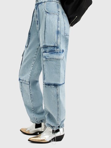 Wide Leg Jeans cargo AllSaints en bleu