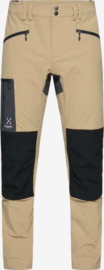 Haglöfs Outdoor Pants 'Rugged' in Sand / Black, Item view