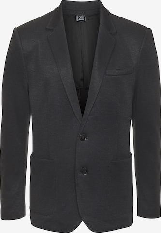 JOHN DEVIN Business Blazer in Black: front