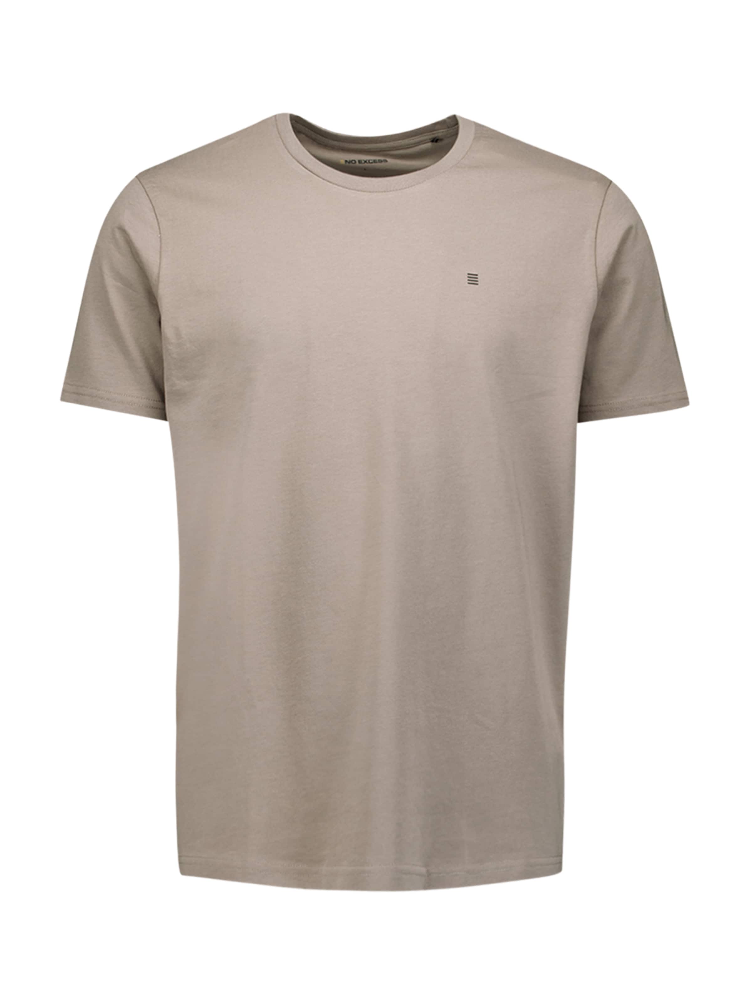 No Excess T-Shirt in Beige: Vorderseite
