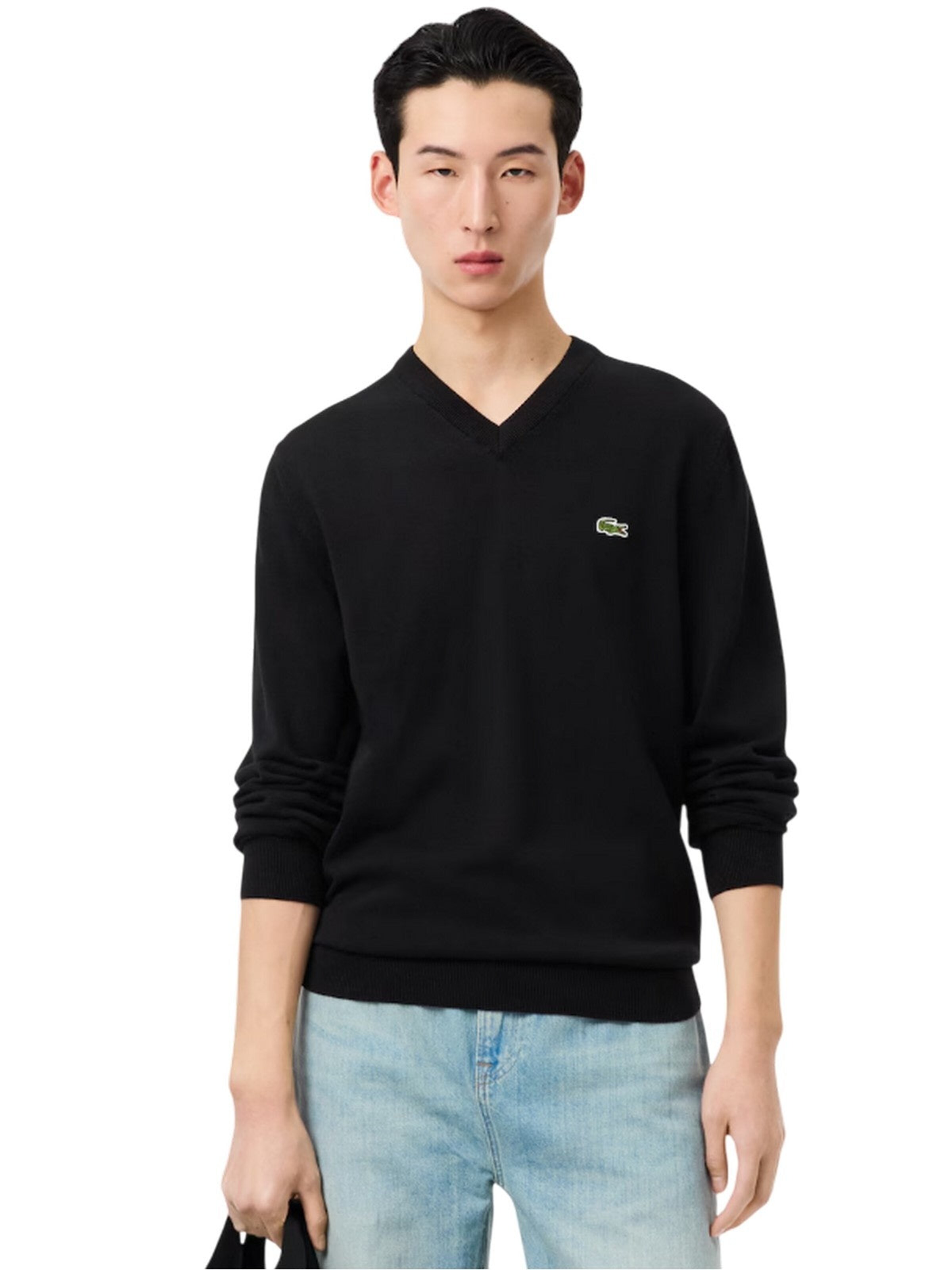 Pull-over LACOSTE en noir