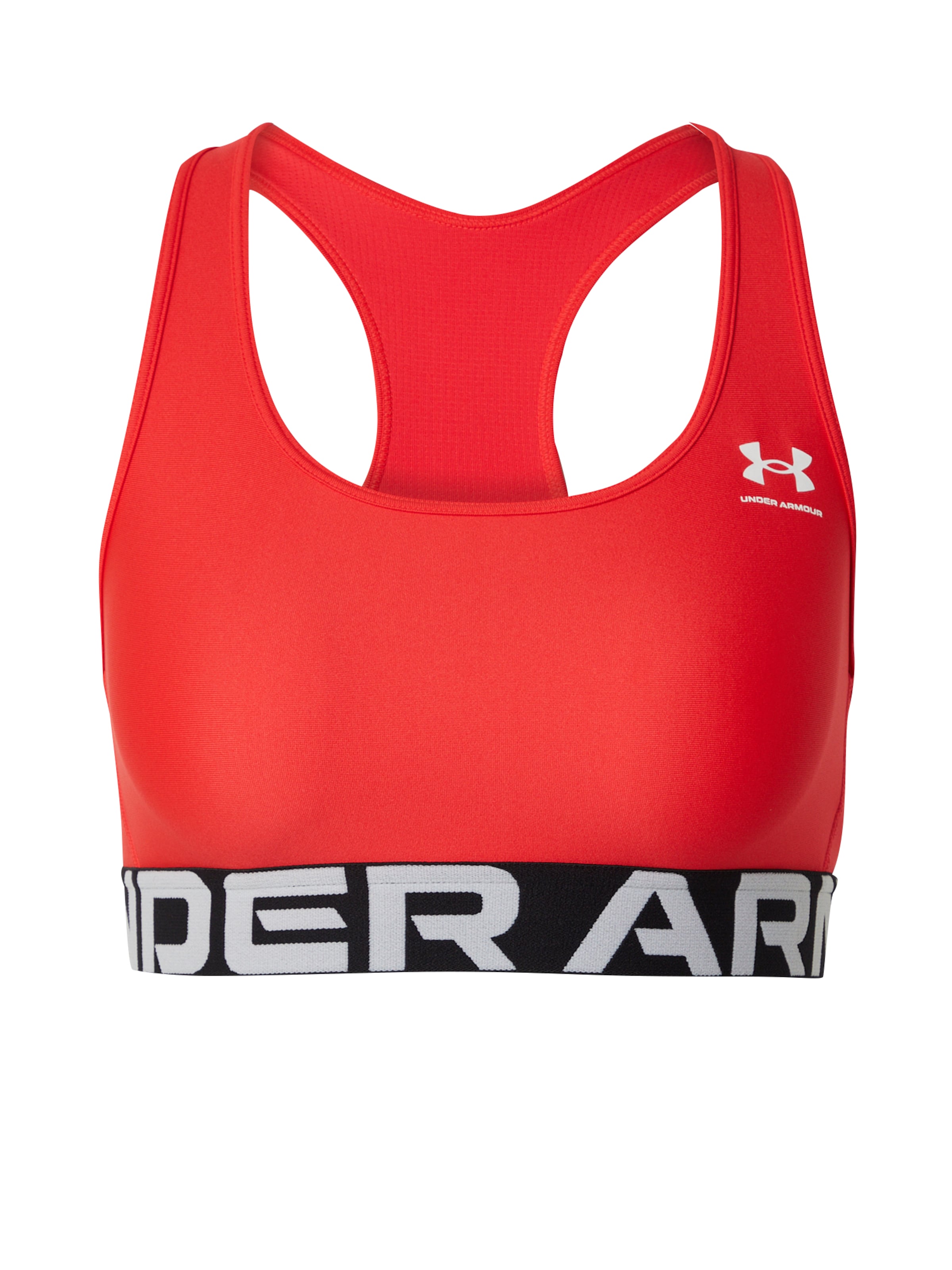 UNDER ARMOUR Bralette Sports Bra 'Authentics' in Red: front