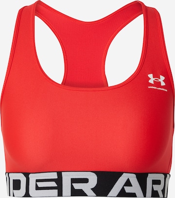 Reggiseno sportivo 'Authentics' di UNDER ARMOUR in rosso: frontale