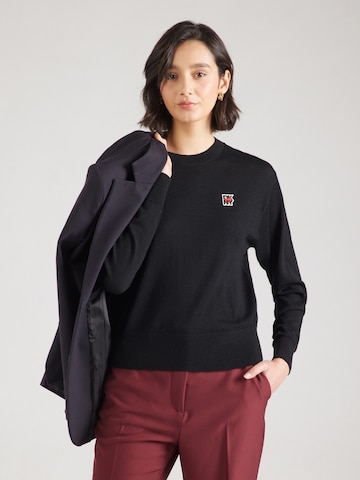 DKNY - Jersey en negro: frente
