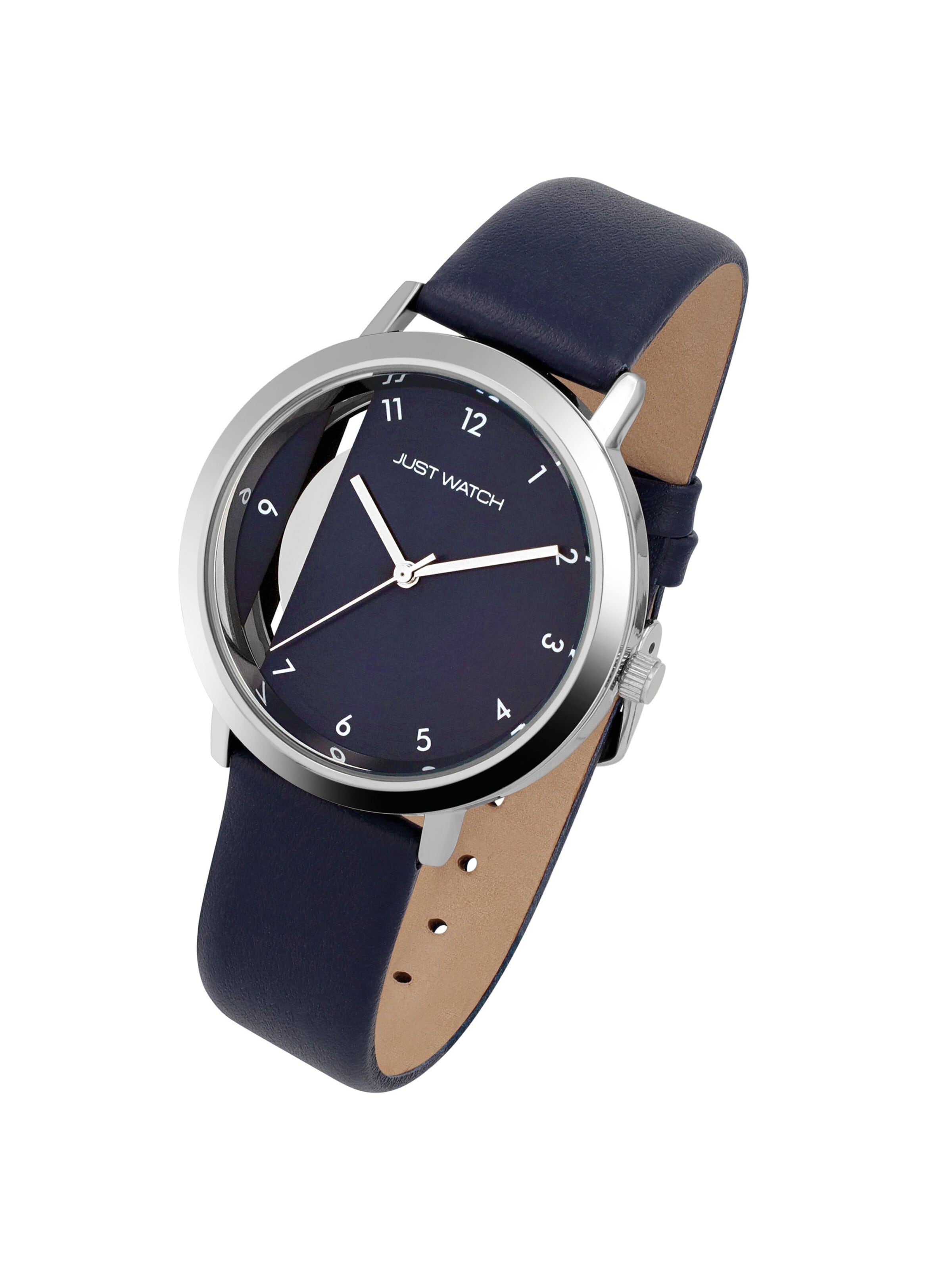 Just Watch Analog Watch 'Mila, Datumsanzeige' in Blue: front