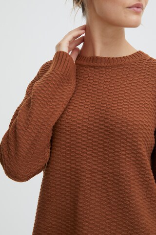 Oxmo Sweater 'Milla' in Brown