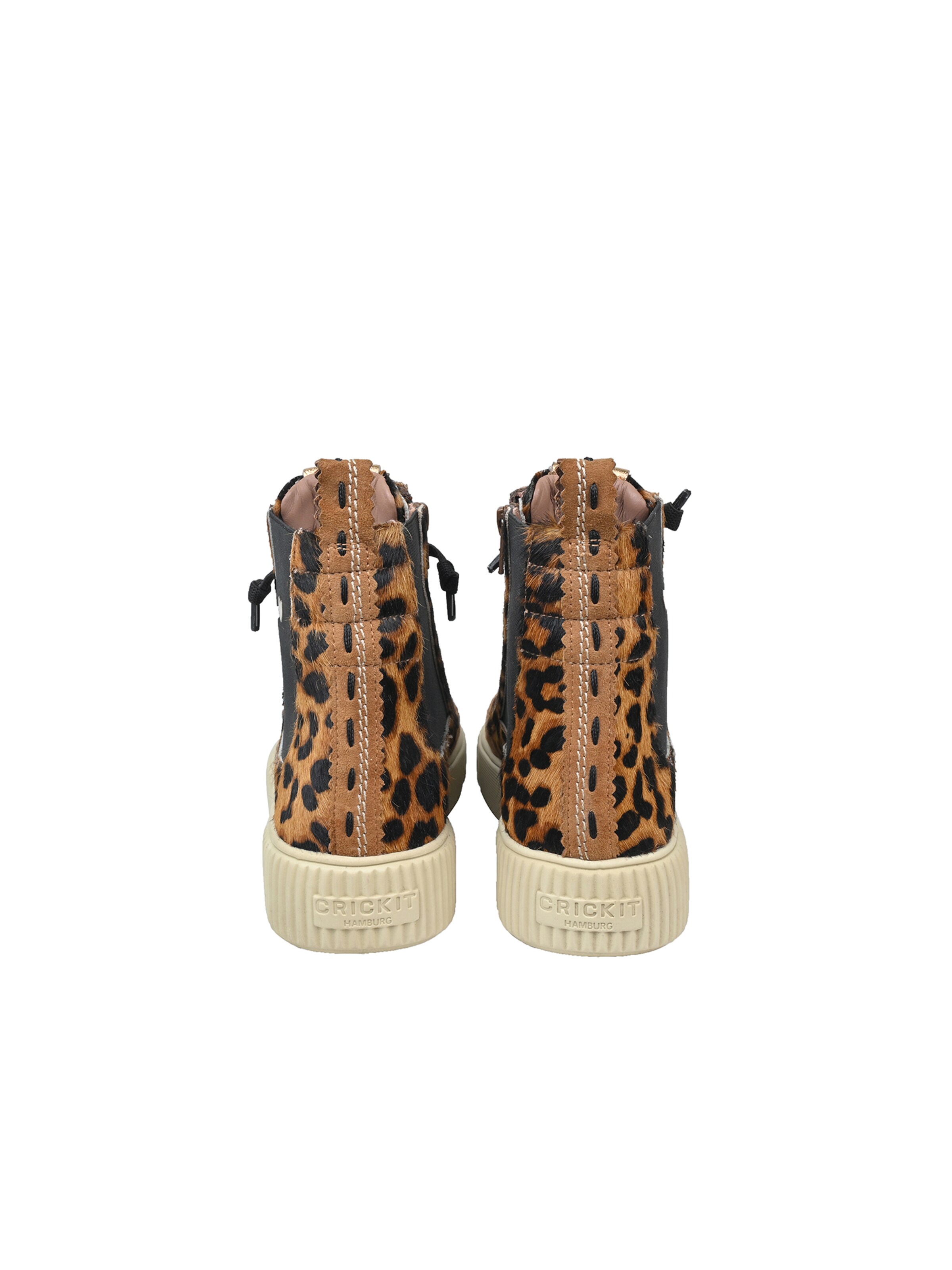Crickit Sneakers hoog 'Sonia' in Bruin