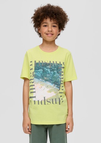 s.Oliver Shirt in Groen: voorkant