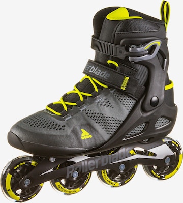 ROLLERBLADE Inline and Roller Skates ' Macroblade 80 ' in Black: front