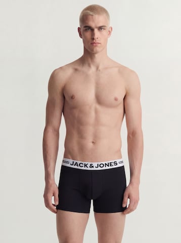melns Jack & Jones Plus Bokseršorti 'JACSense': no priekšpuses