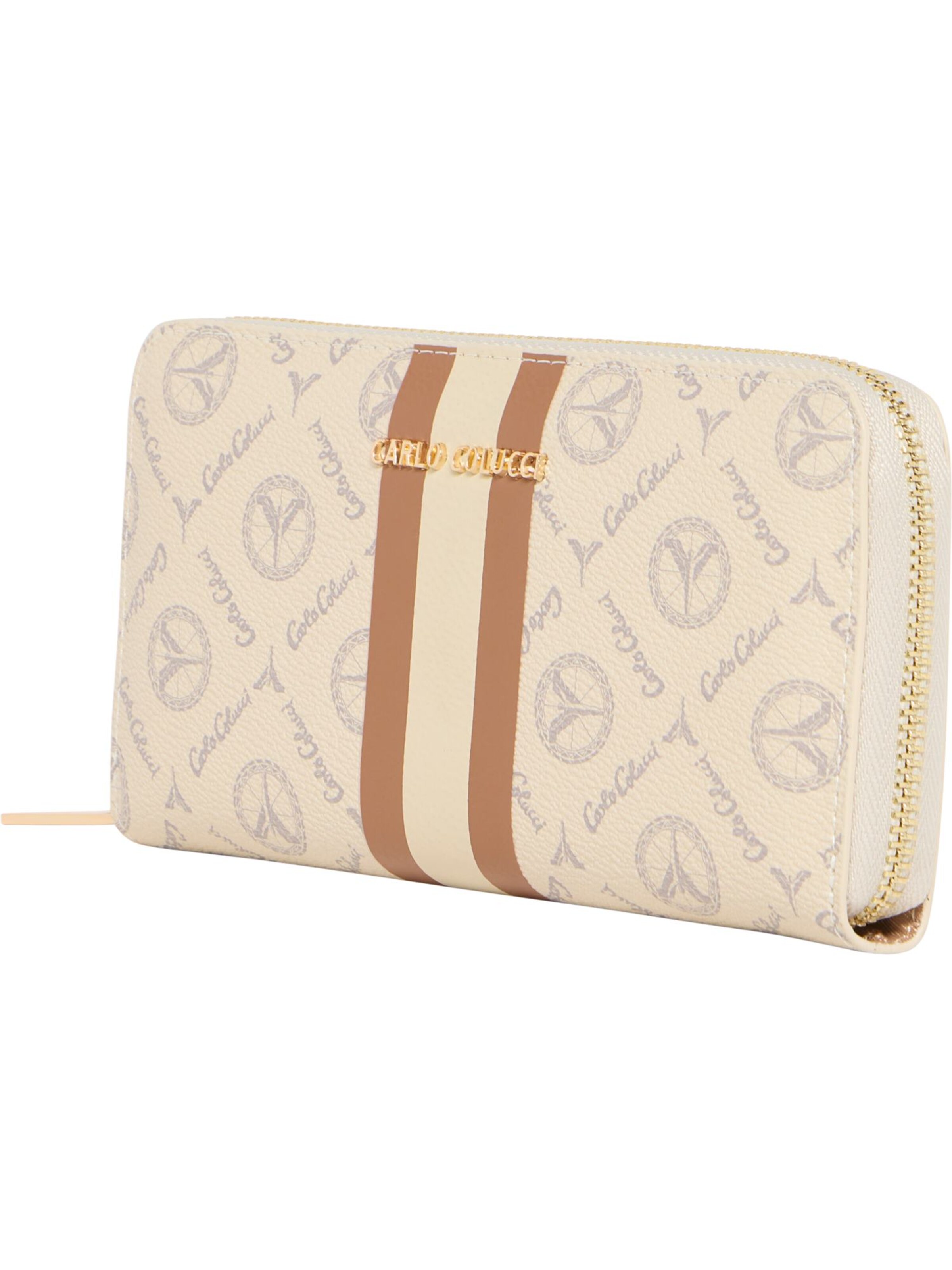 Carlo Colucci Wallet 'Elmazi' in Beige