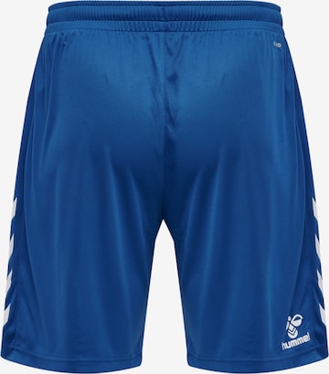 Regular Pantalon de sport 'Core' Hummel en bleu