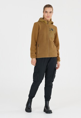 Whistler Fleece Jacket 'Makaloo' in Brown