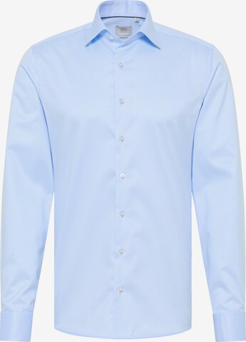 ETERNA Slim fit Button Up Shirt in Blue: front