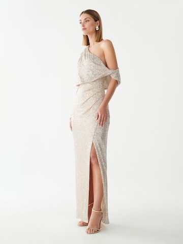 BWLDR Avondjurk 'CINDE' in Beige